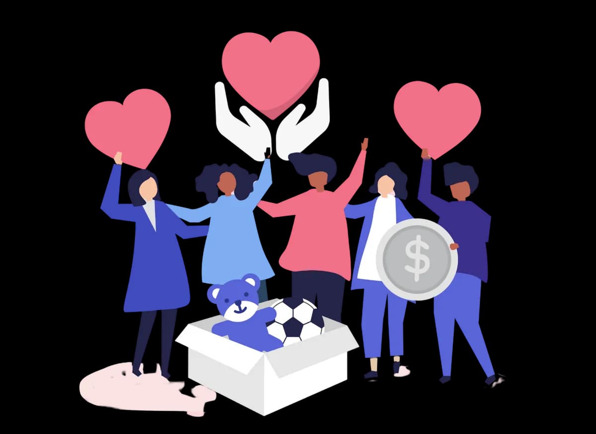 Ruderf volunteers at education without borders program