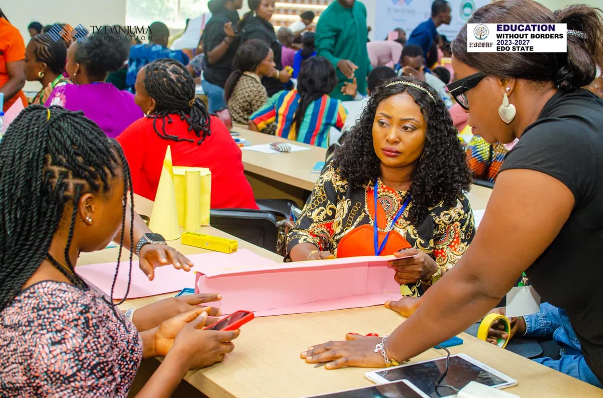 pictures of participant carrying out activities at an event organized by impacta hub