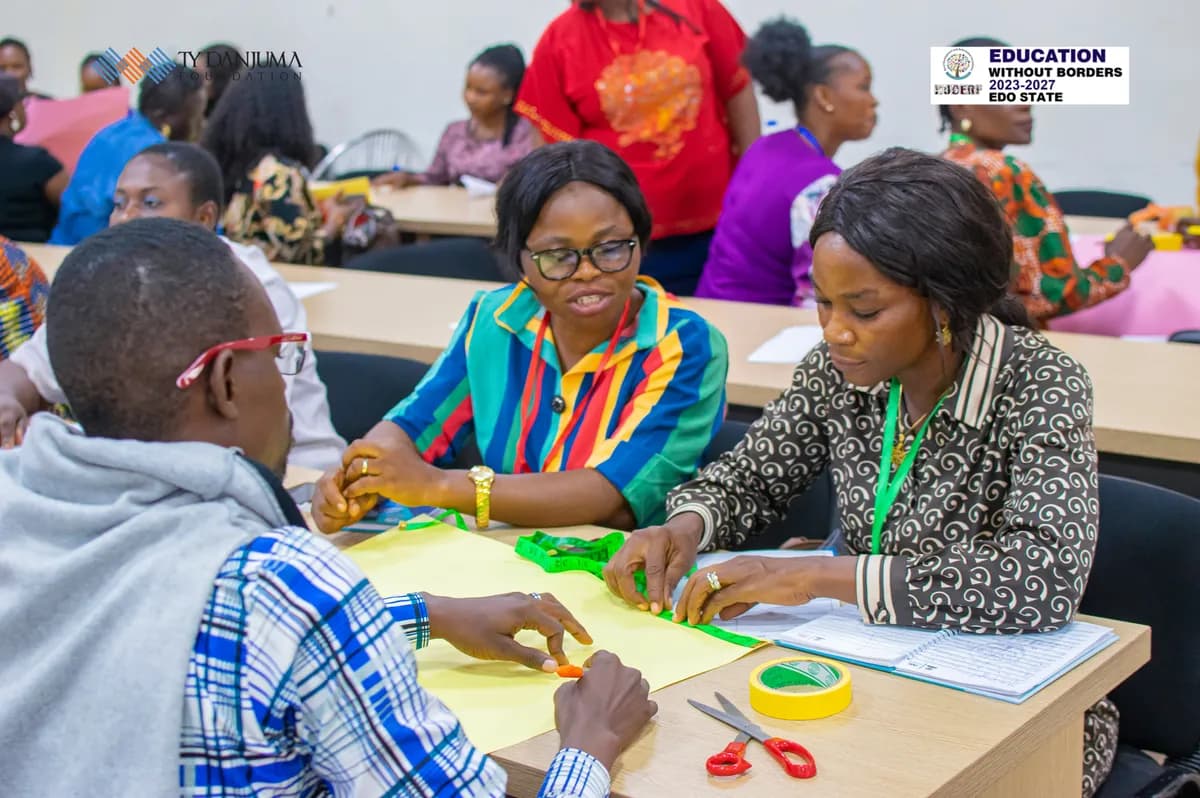 pictures of participant carrying out activities at an event organized by impacta hub